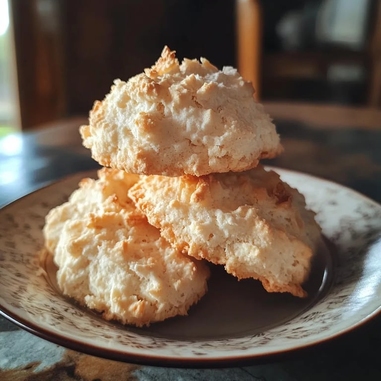 Omas Kokosmakronen - supersaftig