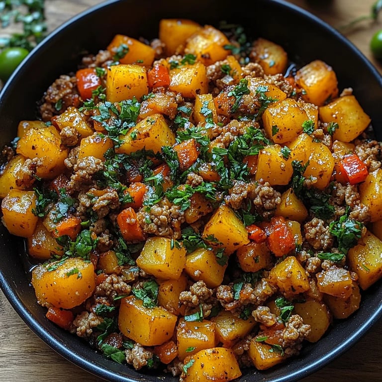 Putenhackfleischpfanne mit Süßkartoffeln: Ein Unglaublich Ultimatives Rezept für 5 Personen