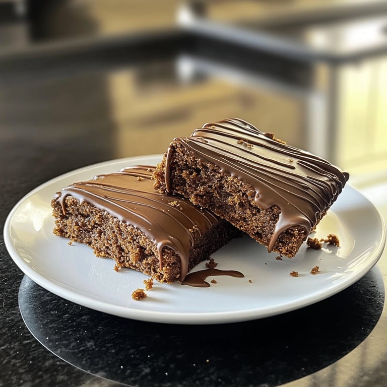 Lebkuchen Schokoladenriegel