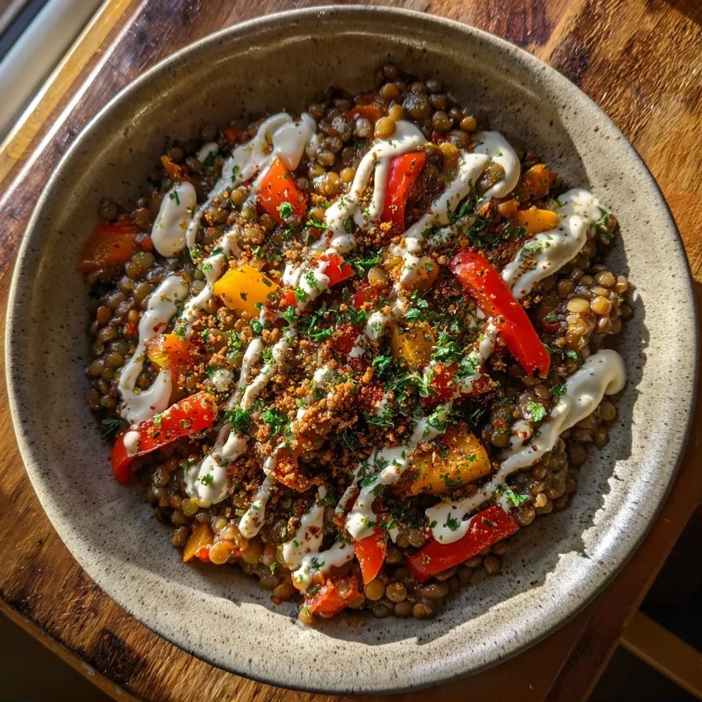 Linsen Bowl Orientalisch