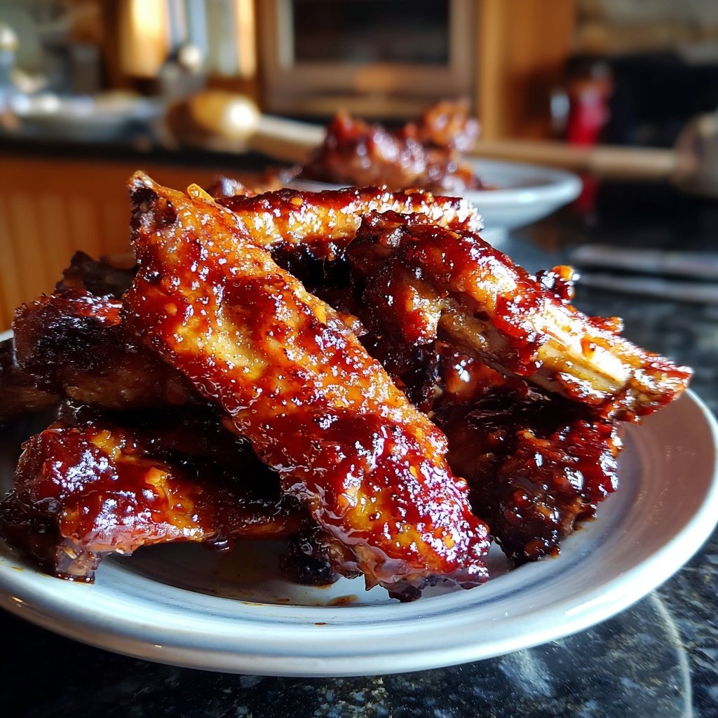 Honig-Soja Hähnchen Trommelbein mit Reis