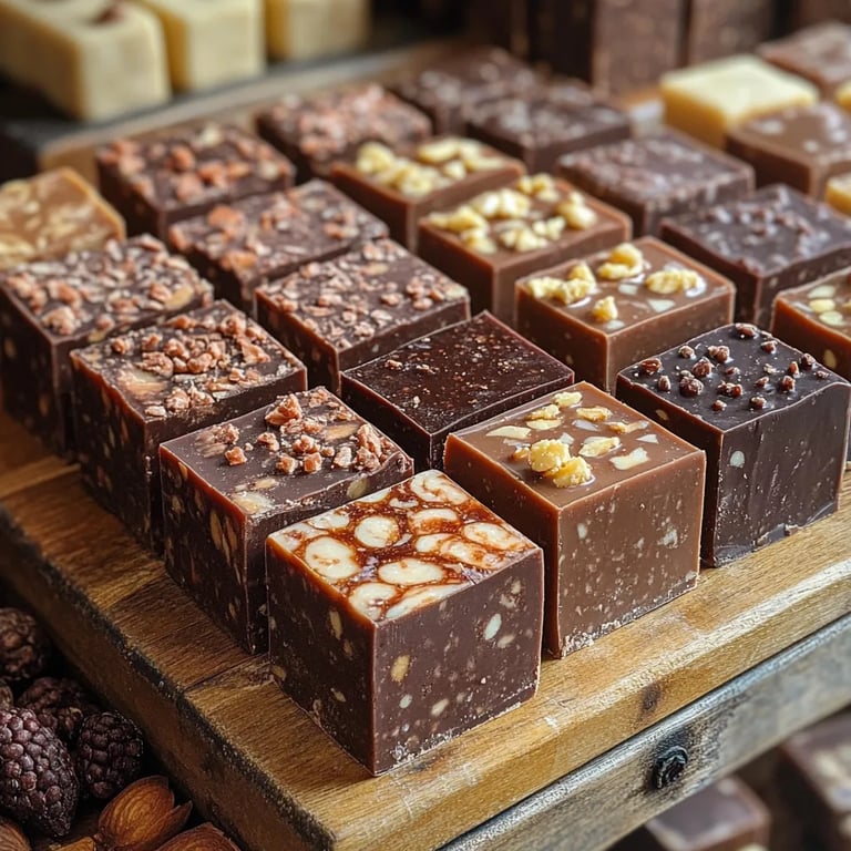 Bourbon-Vanille-Nebel-Fudge: Ein Unglaublich Ultimatives Rezept mit 5 Schichten