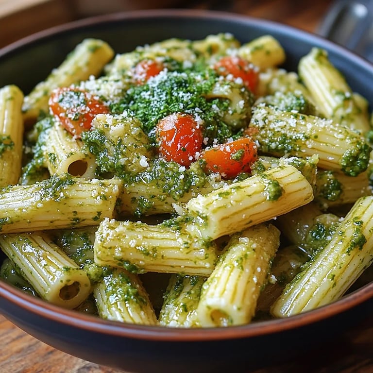 Vegane Avocado-Pesto-Pasta: Ein Unglaubliches Ultimatives Rezept für 4 Personen