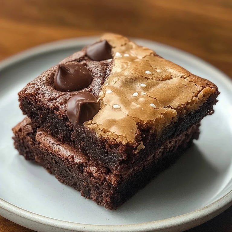 Brookies-Kekse – Browned Butter Blondie