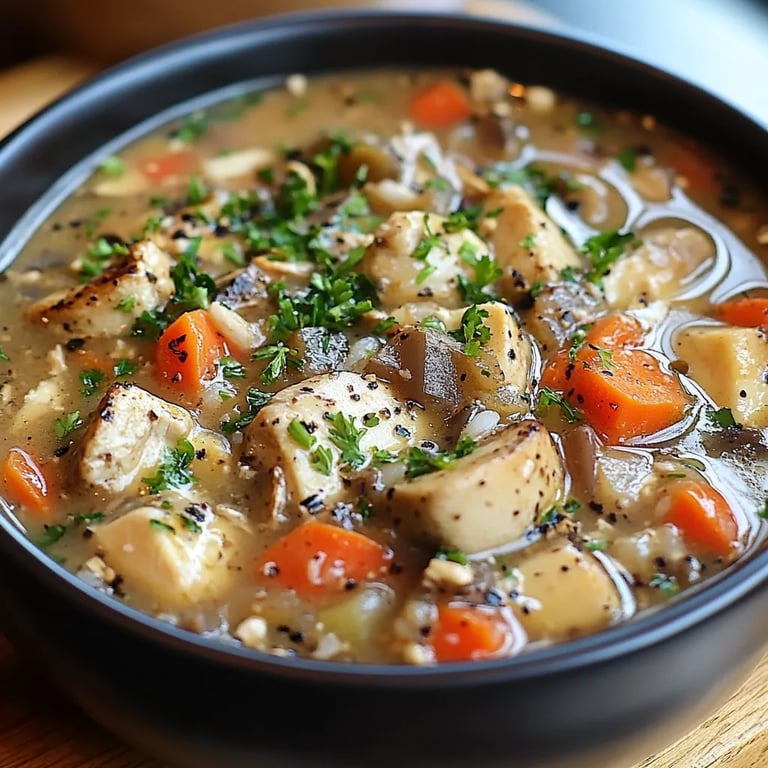 <p>Langsam gegarte Hühnersuppe mit Wildreis: Ein Unglaubliches Ultimatives Rezept für 6 Portionen</p>