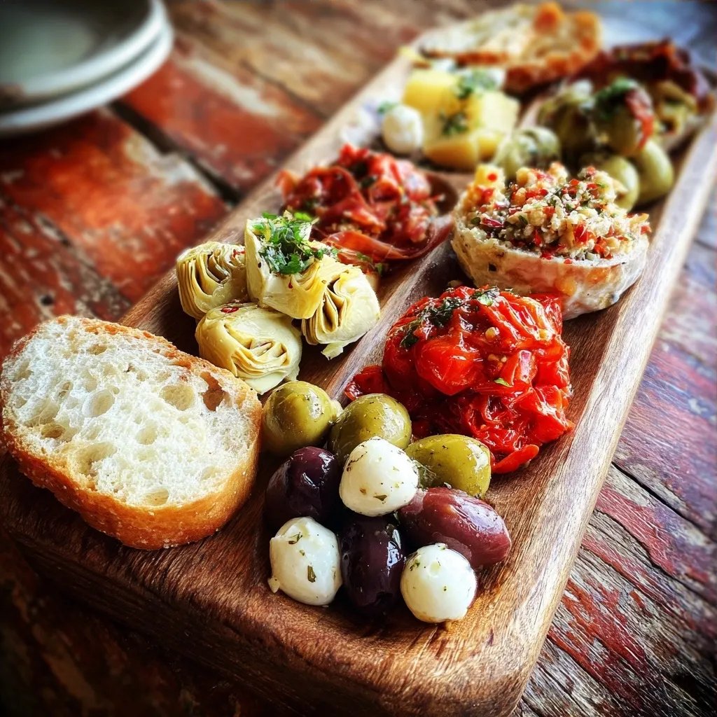 Antipasti Platte Sommer