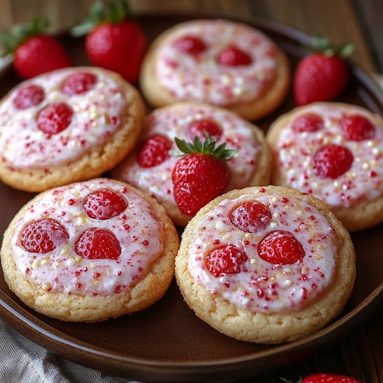 Erdbeer-Käsekuchen-Kekse: Ein Unglaubliches Ultimatives Rezept für Süßigkeitenliebhaber