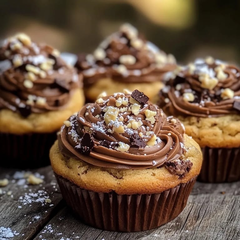 Weiche Schokoladenkekse mit brauner Butter