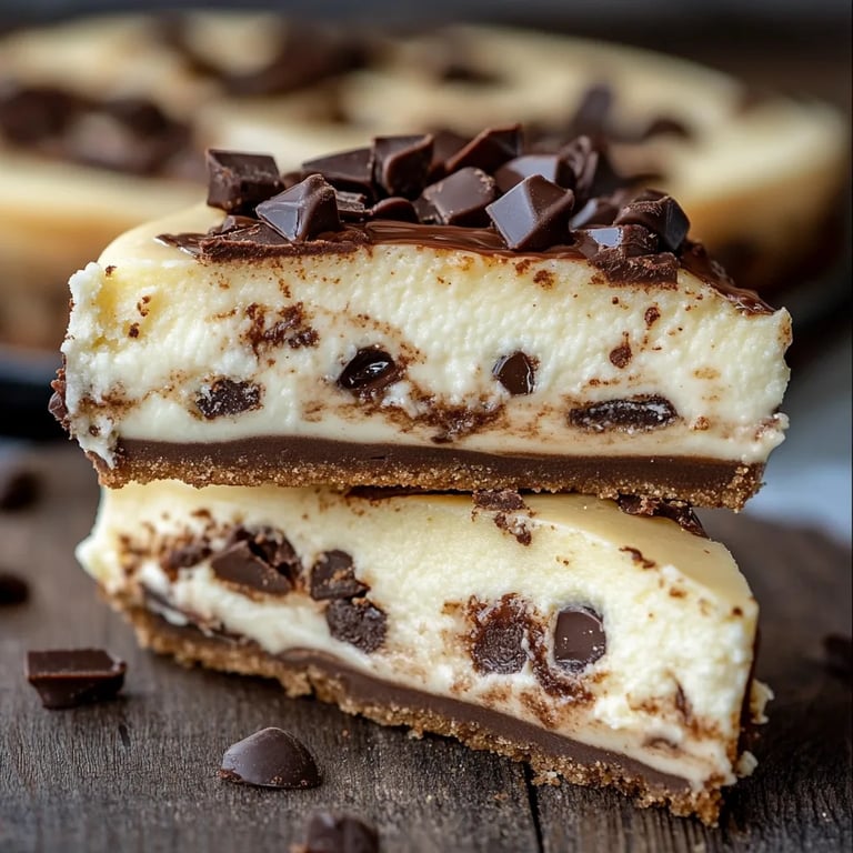 Käsekuchen-gefüllte Schokoladenkekse