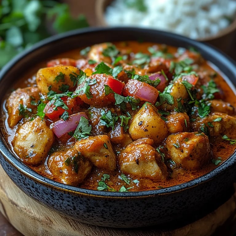 Aromatisches würziges Hähnchen-Curry: Ein Unglaubliches Ultimatives Rezept für 5 Sinne