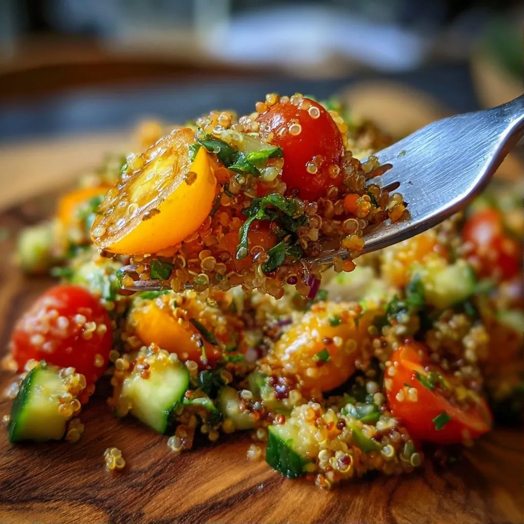 Quinoa-Salat mit Kräutern