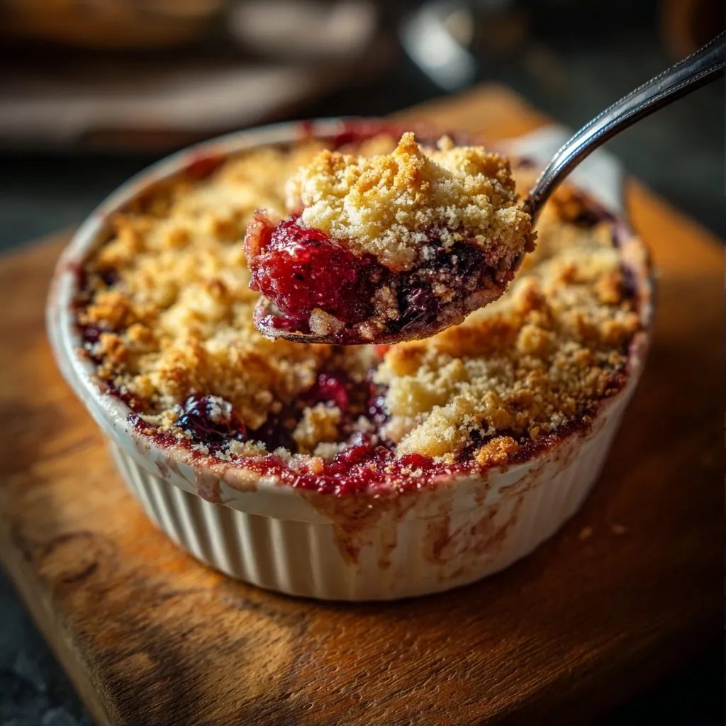 Beeren Crumble