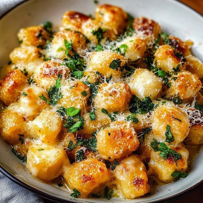 Die besten gebratenen Käse-Brokkoli-Gnocchi