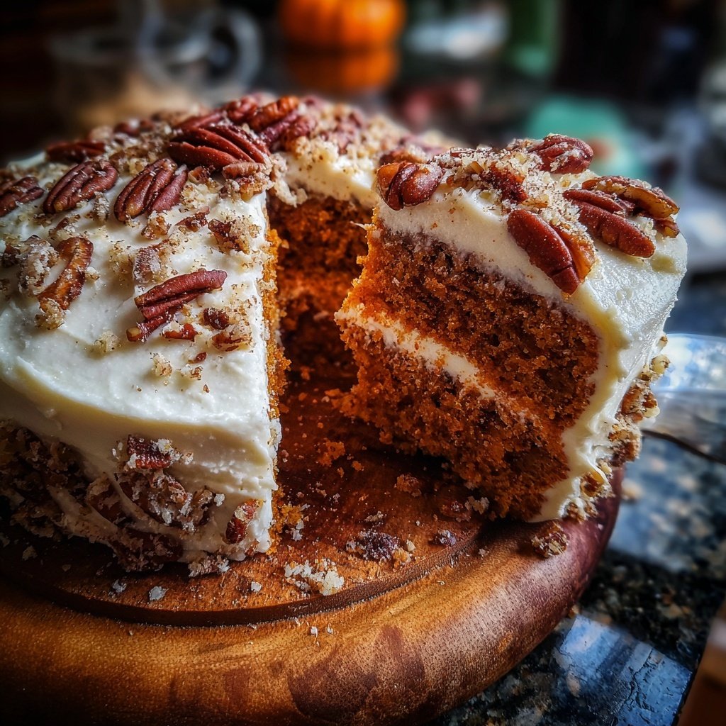 Veganer Kürbisgewürzkuchen